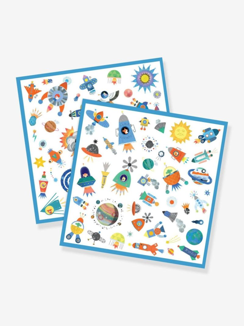 160 Interstellar Stickers Toys Blue