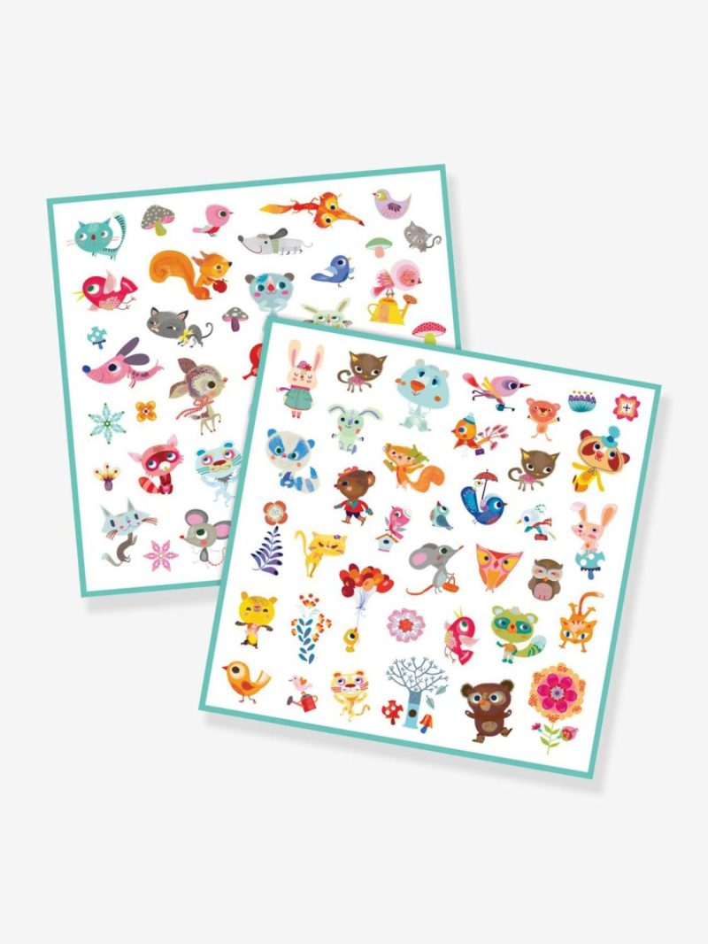 160 Stickers, Small Friends Arts & Crafts Blue