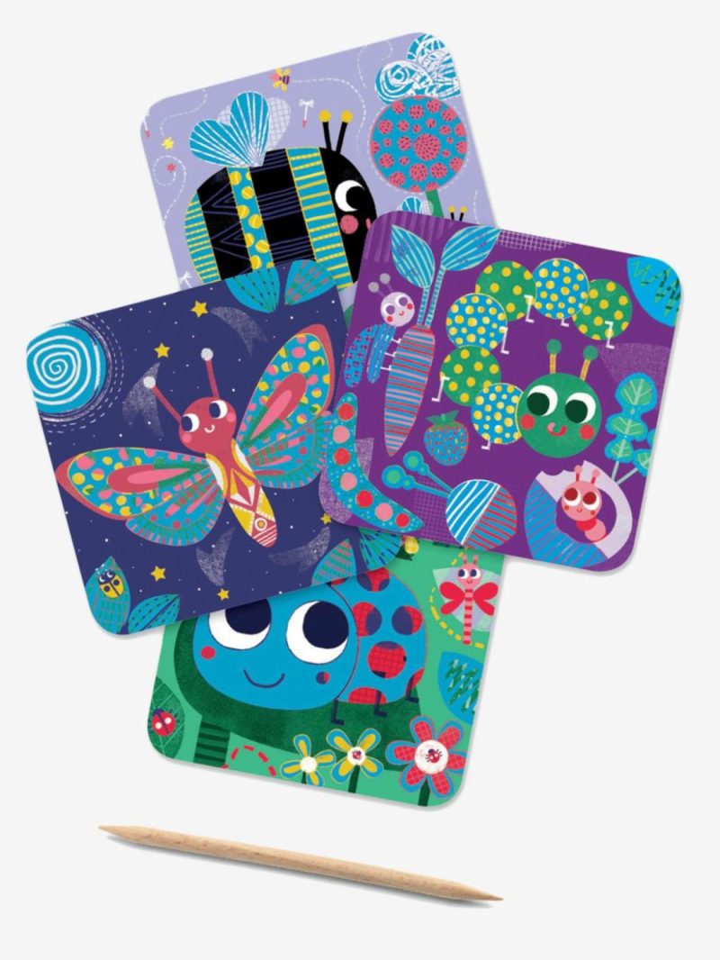 “Little Bugs” Scratch Cards Arts & Crafts Multi