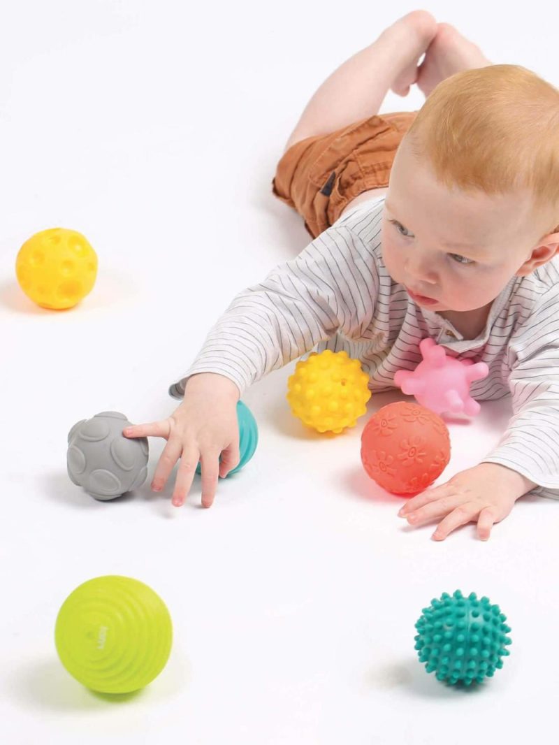 Set Of 8 Sensory Balls Baby & Pre-School Toys Multicoloured