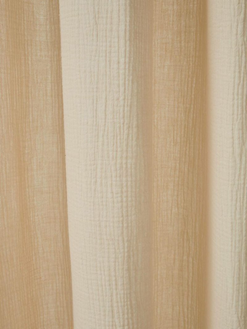 Sheer Cotton Gauze Curtain Bedding & Decor Cinnamon