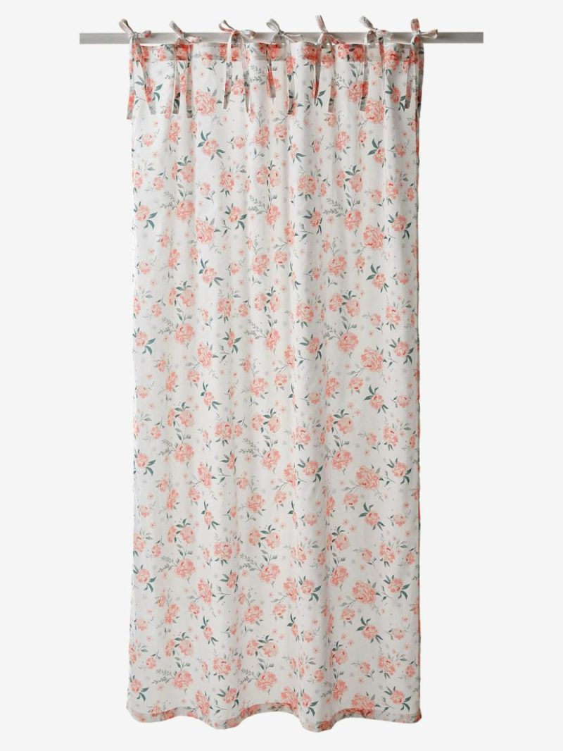 Sheer Curtain, Eau De Rose Bedding & Decor White/Print