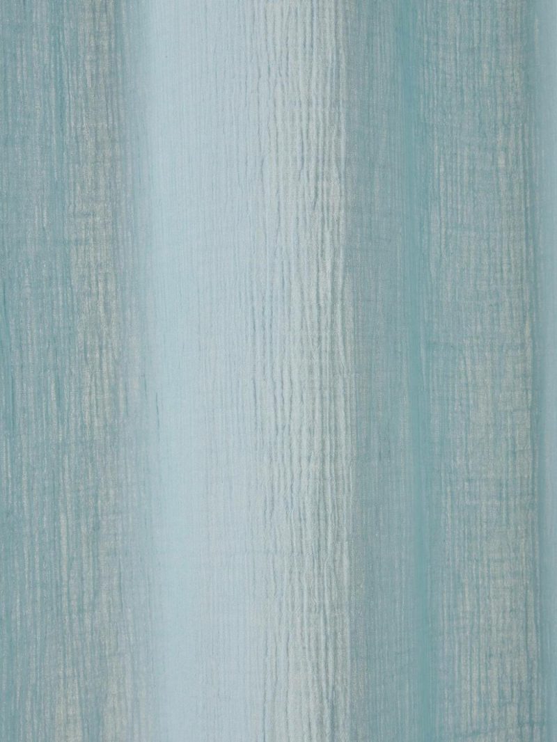 Sheer Curtain In Cotton Gauze Bedding & Decor Light Blue