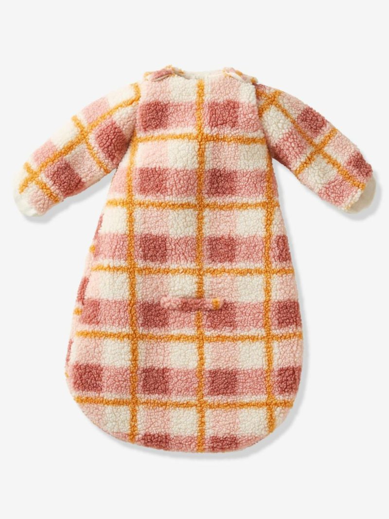 Sherpa Pramsuit, Checks Baby Bedding Grey Medium Checks