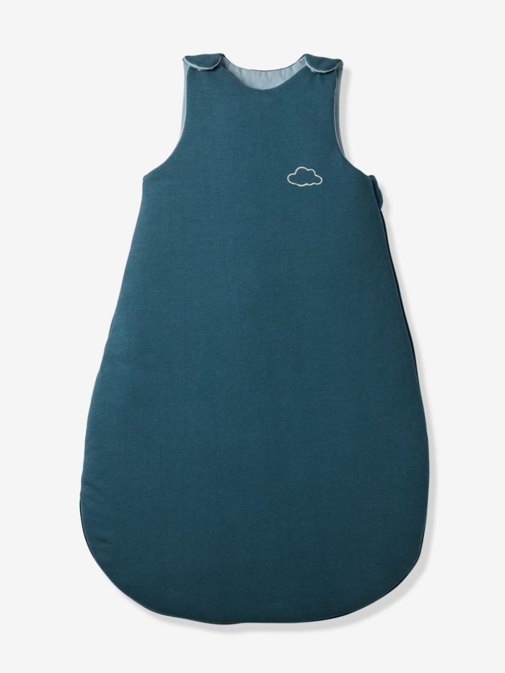 Sleeveless Baby Sleeping Bag Essentials, Annecy Baby Bedding Chambray Blue