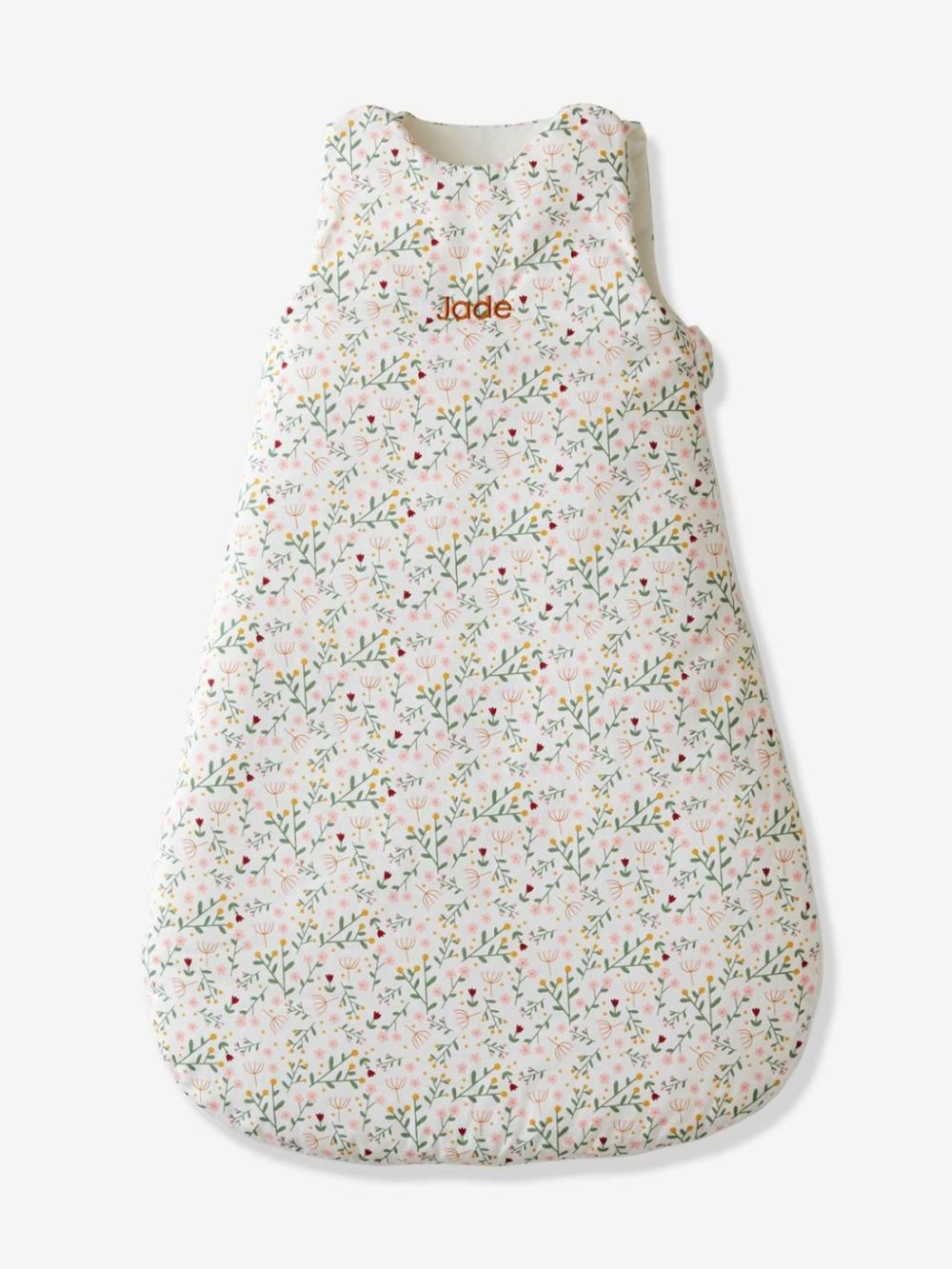 Sleeveless Baby Sleeping Bag, Little Flowers Baby Bedding Multicoloured