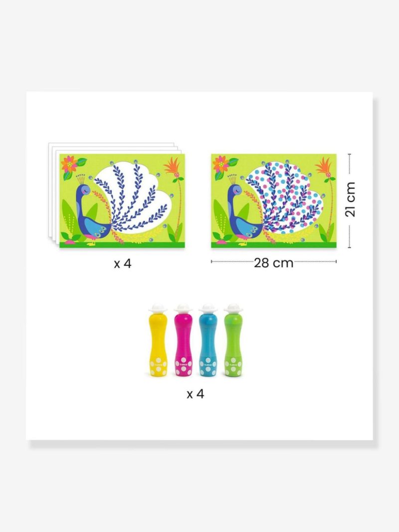 Small Dots Painting Set Arts & Crafts Green