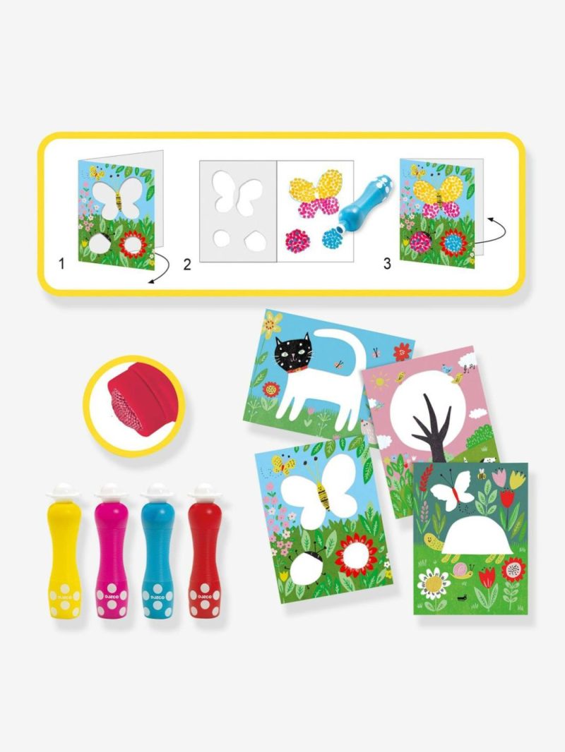 Small Dots Painting Set Arts & Crafts Green