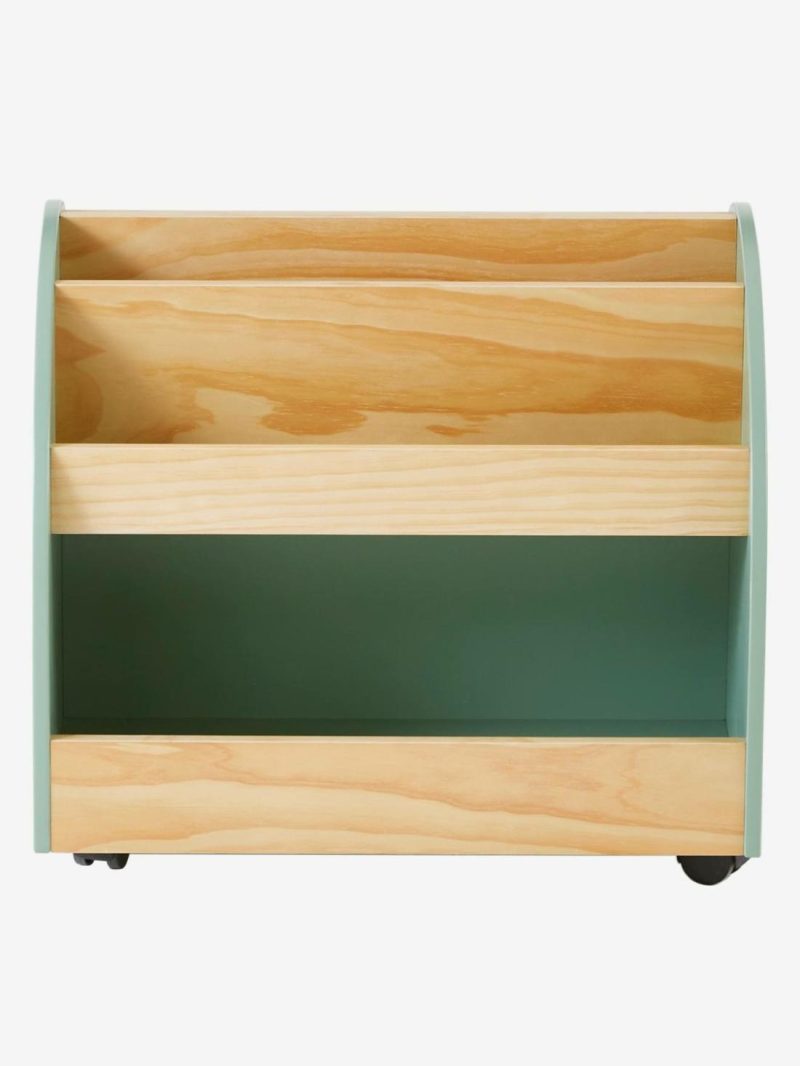 Small Storage Case On Casters, Rainbow Bedroom Furniture & Storage Sage Green