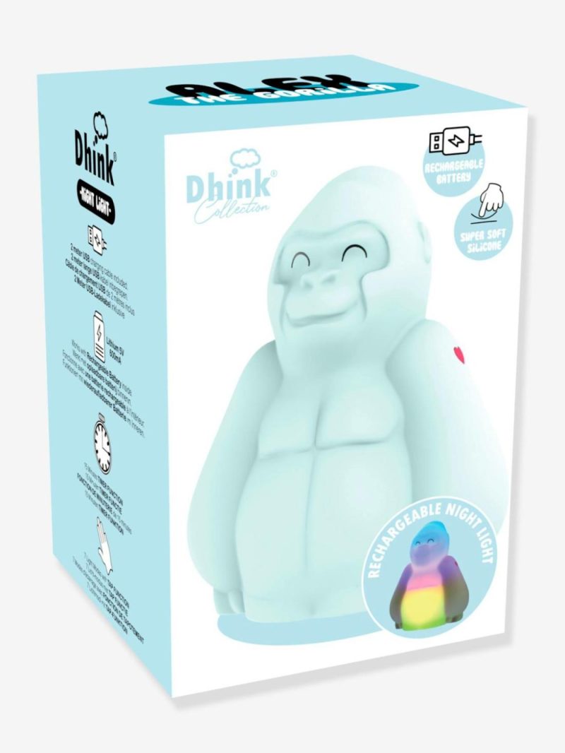 Soft Rechargeable Night Light, Alex The Gorilla Bedding & Decor Blue