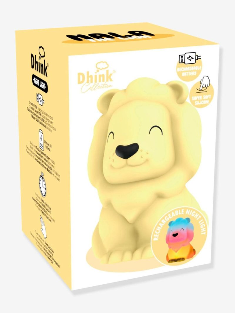 Soft Rechargeable Night Light, Nala The Lion Bedding & Decor Yellow