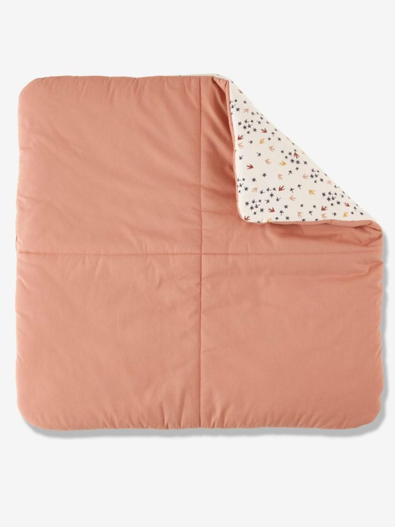 Square Activity Mat, Swallows Baby Bedding White