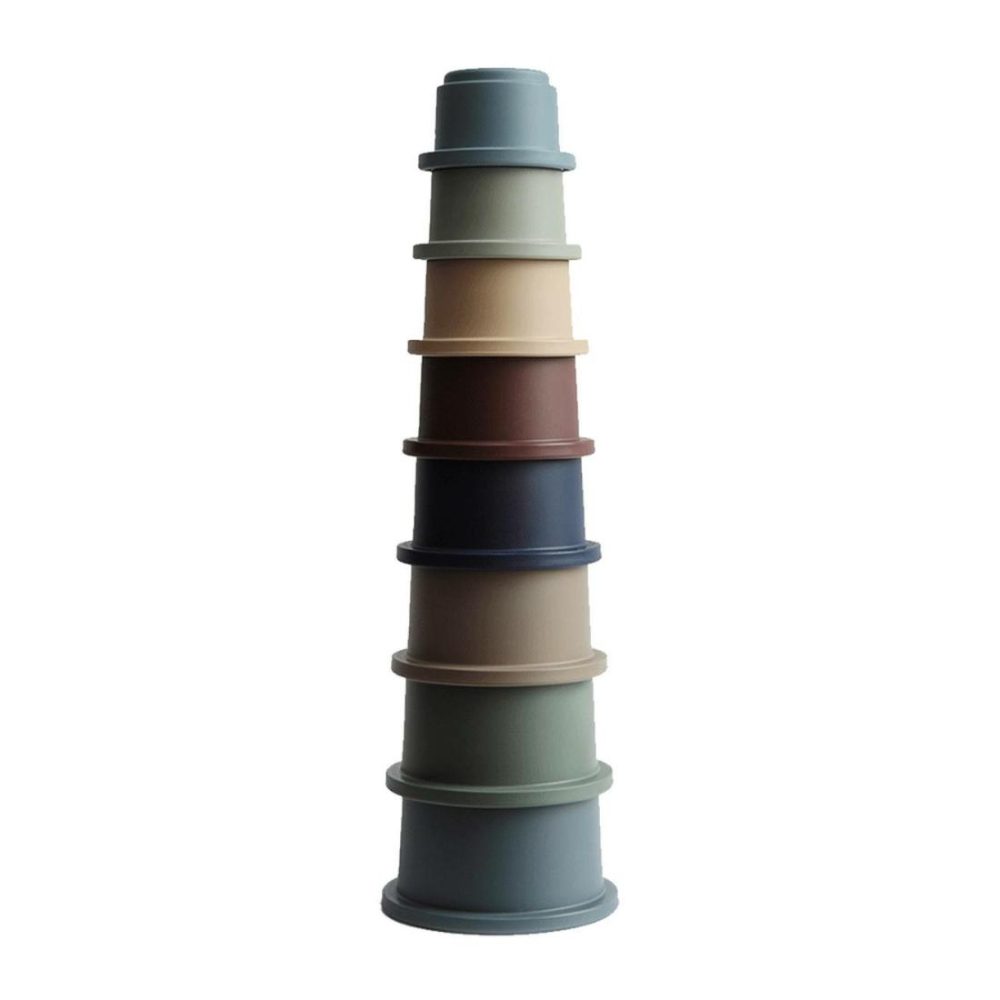 Stackable Tower Baby & Pre-School Toys Green