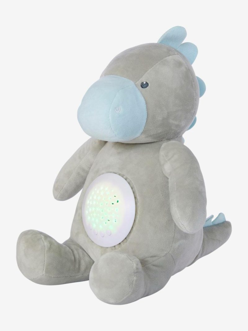 Stars Projecting Fox Night Light Bedding & Decor Grey