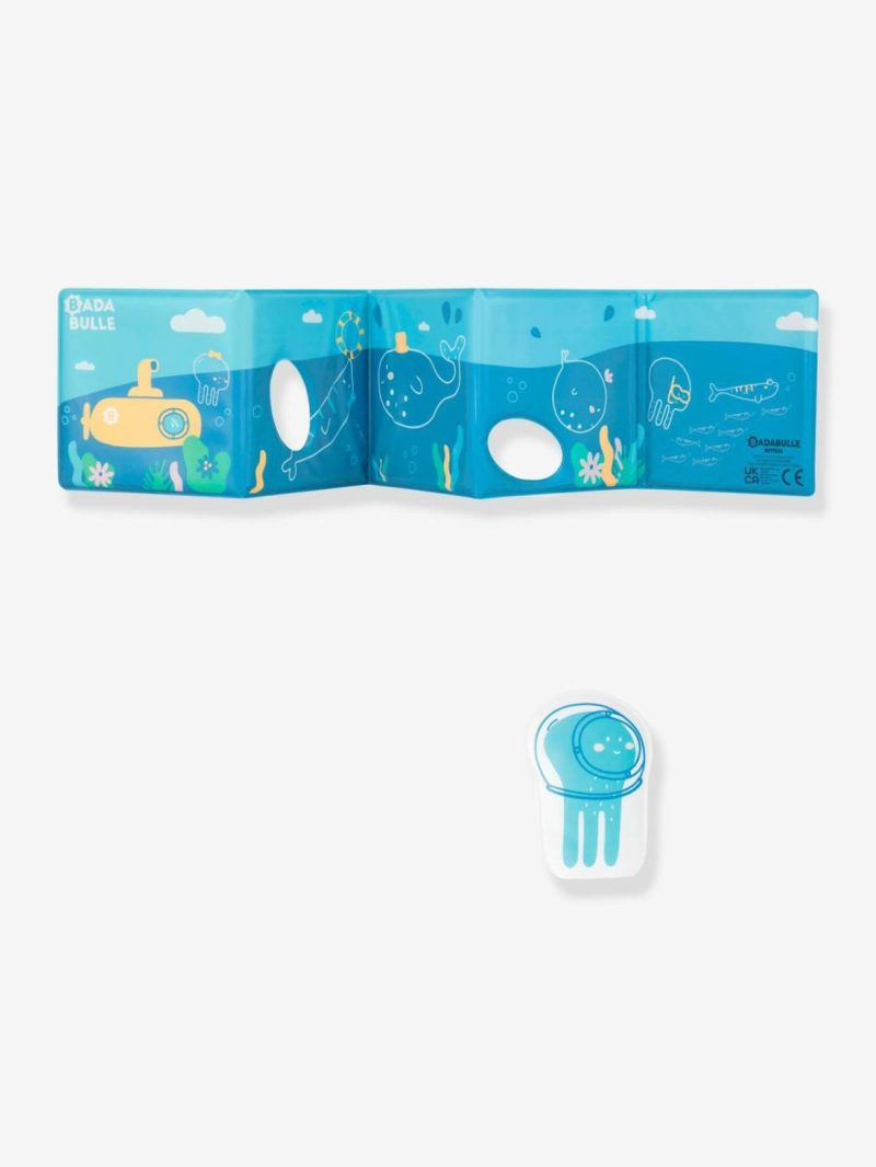 Stickers + Bath Book Baby & Pre-School Toys Blue Medium Solid