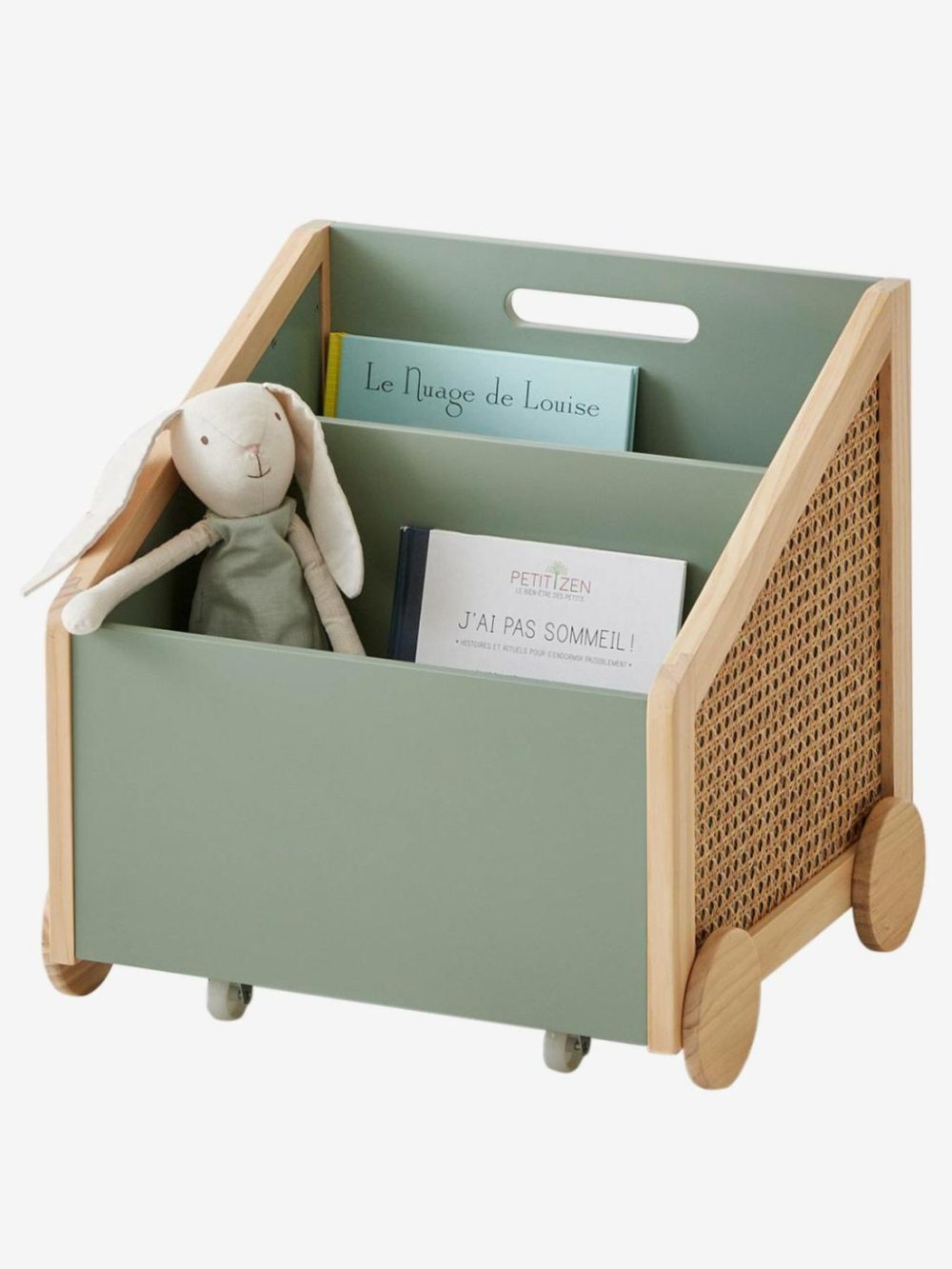 Straw Storage Box Bedroom Furniture & Storage Green