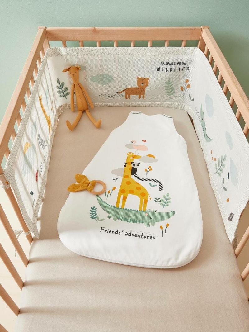 Summer Special Baby Sleep Bag, Happy’Ramide Baby Bedding White