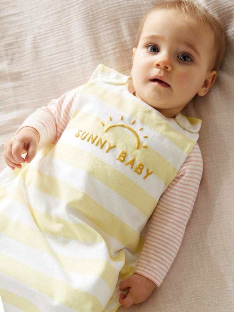 Summer Special Baby Sleep Bag, Summer Baby Baby Bedding Green Light Striped