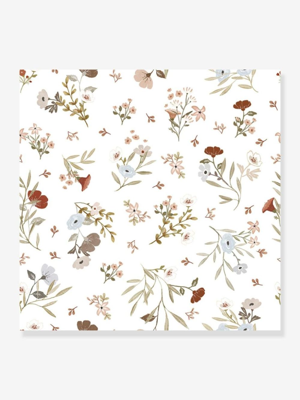 Sweet Flowers Pattern Wallpaper, Lilydale By Lilipinso Bedding & Decor Nude Pink