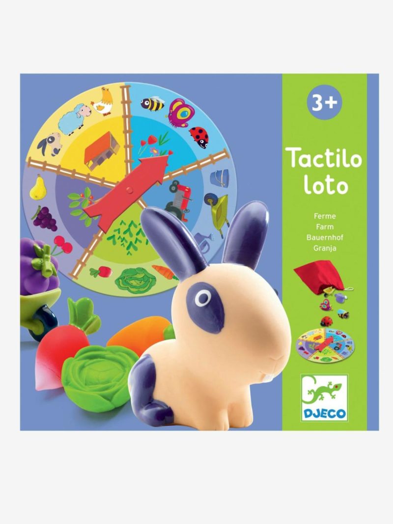 Tactile Farm Lotto Toys Multi