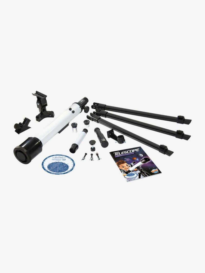 Telescope & 30 Activities Educational Games Black