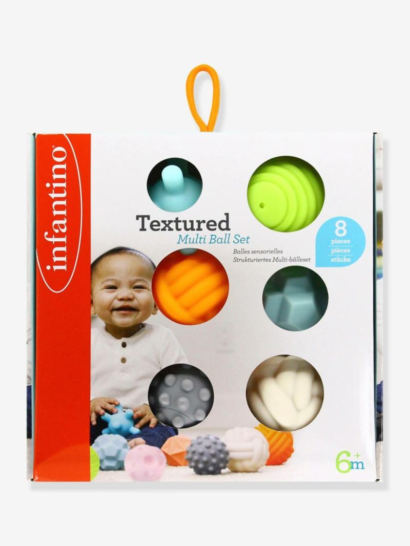 Textured 8 Ball Set Baby & Pre-School Toys Multicoloured