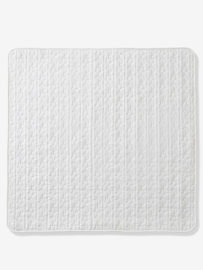 Throw In Sherpa, Little Lamb Baby Bedding White