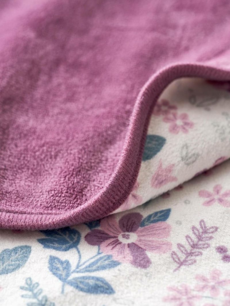 Throw In Velour, Victoria Baby Bedding Pink/Print