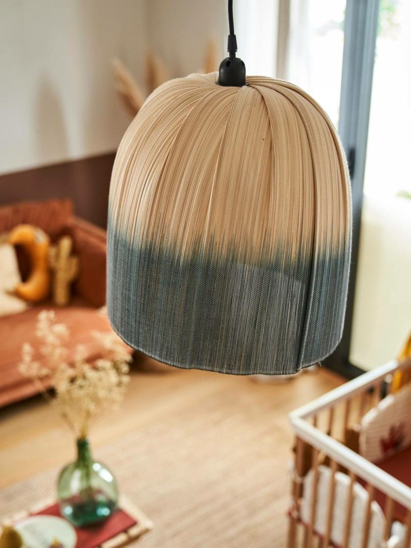 Tie-Dye Lampshade In Bamboo Bedding & Decor Beige Medium Two Colors/Multic