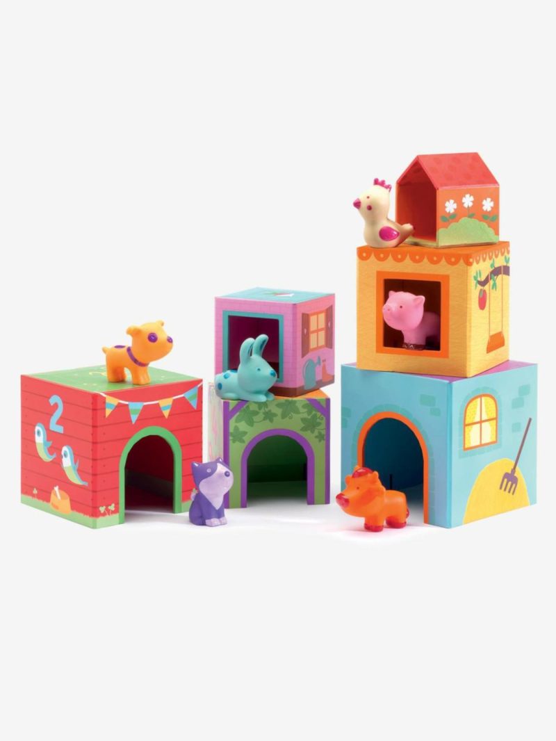 Topanifarm Stacking Cubes Baby & Pre-School Toys Multi