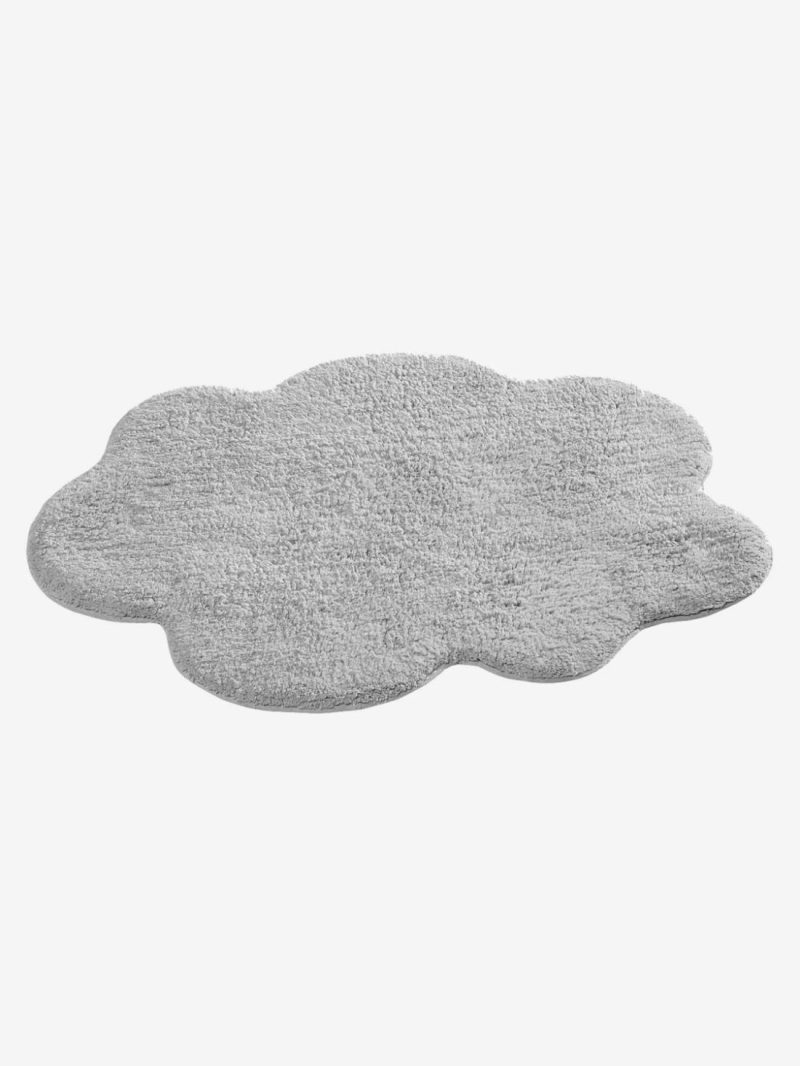 Towelling Cloud Rug Bedding & Decor Grey Blue