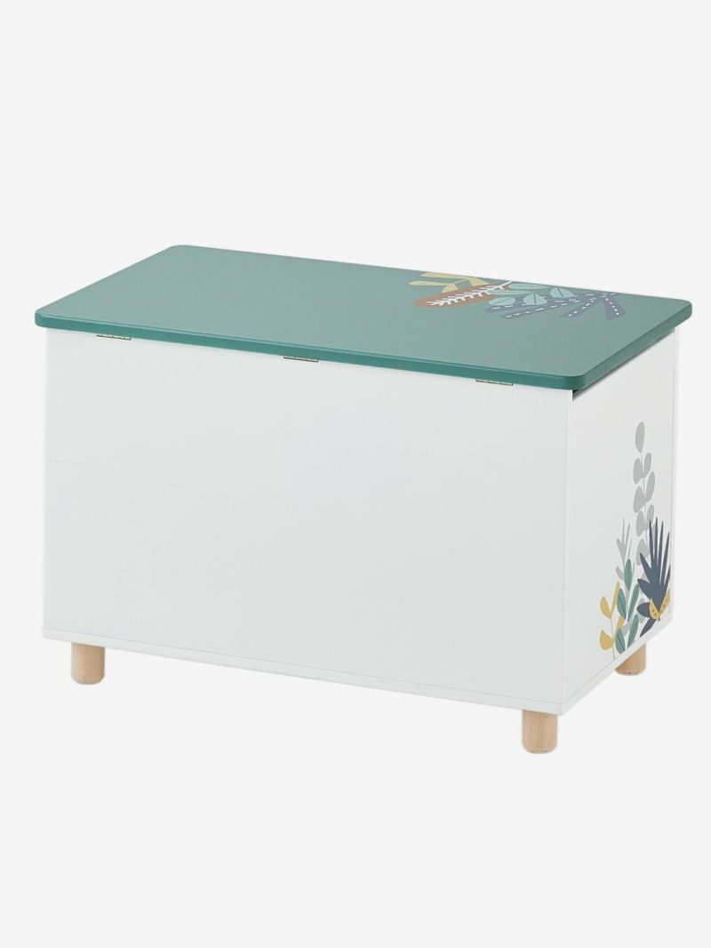 Toy Chest, Jungle Bedroom Furniture & Storage White