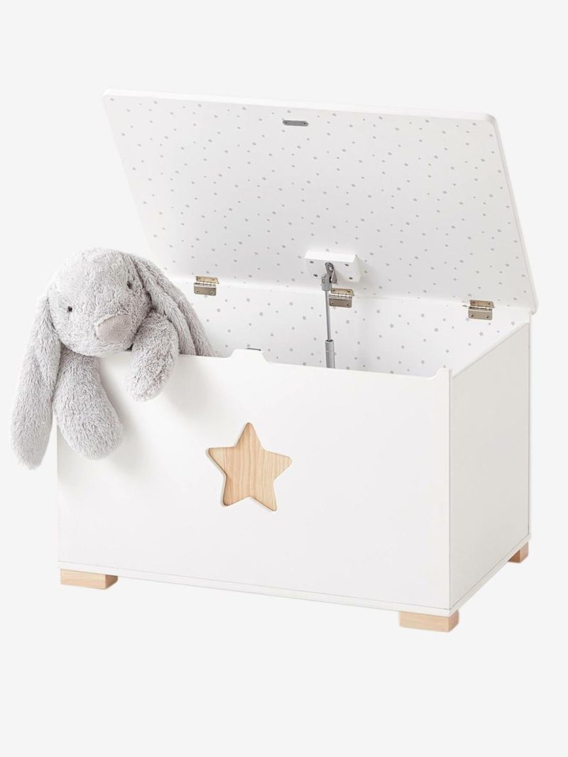 Toy Trunk, Sirius Theme Bedroom Furniture & Storage Wood/White