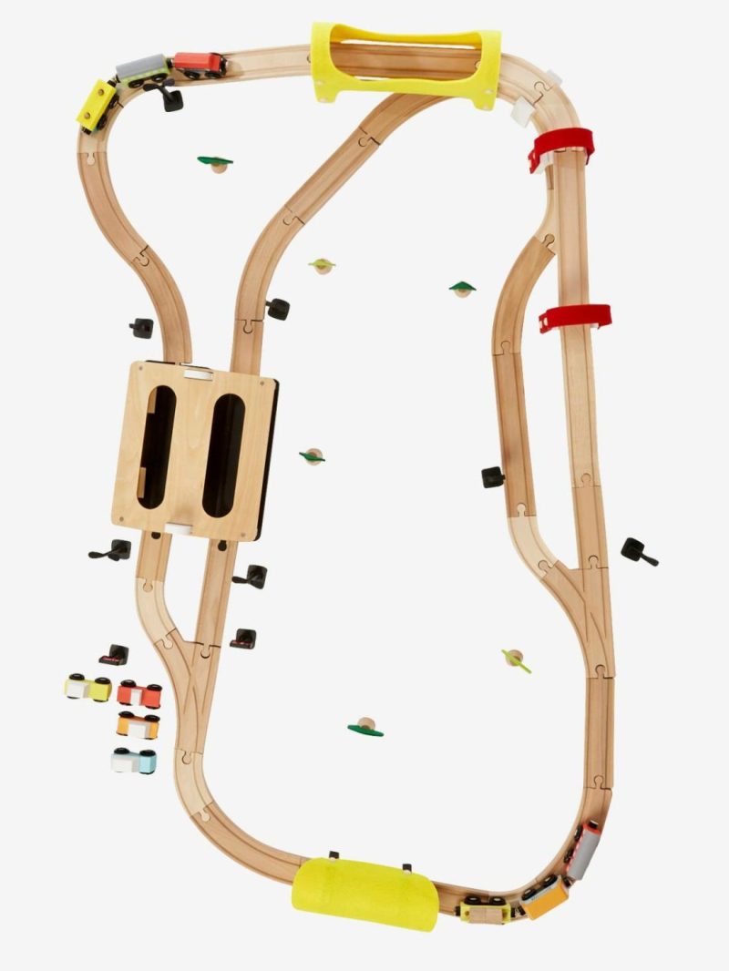 Train Circuit, 66 Pieces Playsets Multi