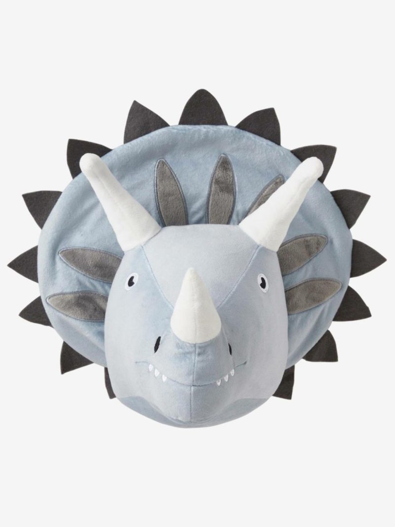 Triceratops Wall Décor Bedding & Decor Light Grey