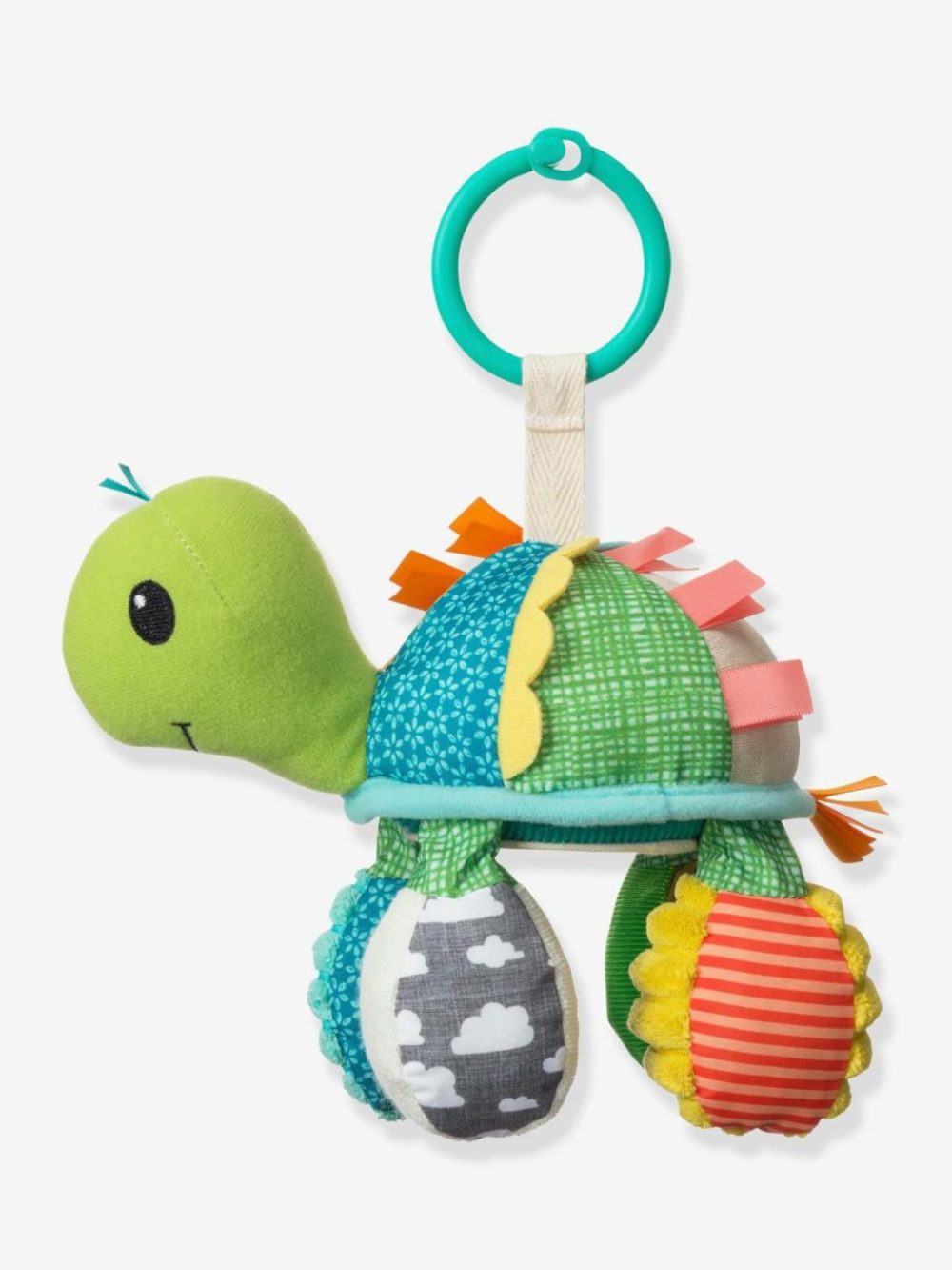 Turtle With Mirror Baby & Pre-School Toys Multicoloured