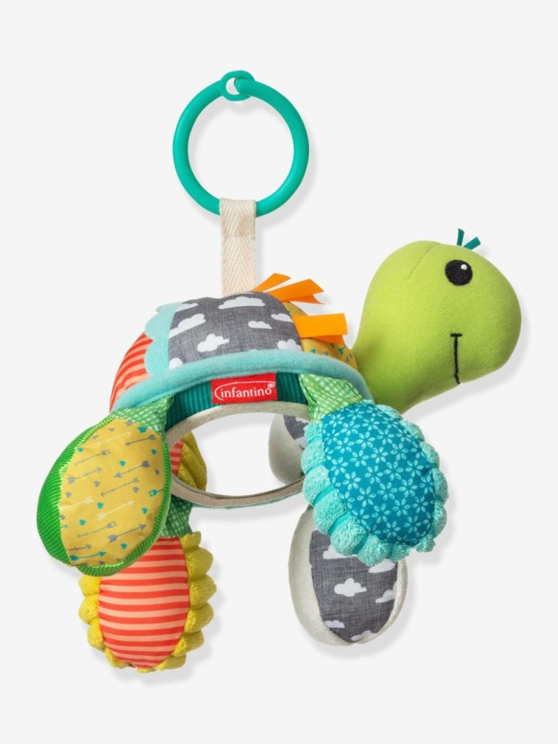 Turtle With Mirror Baby & Pre-School Toys Multicoloured