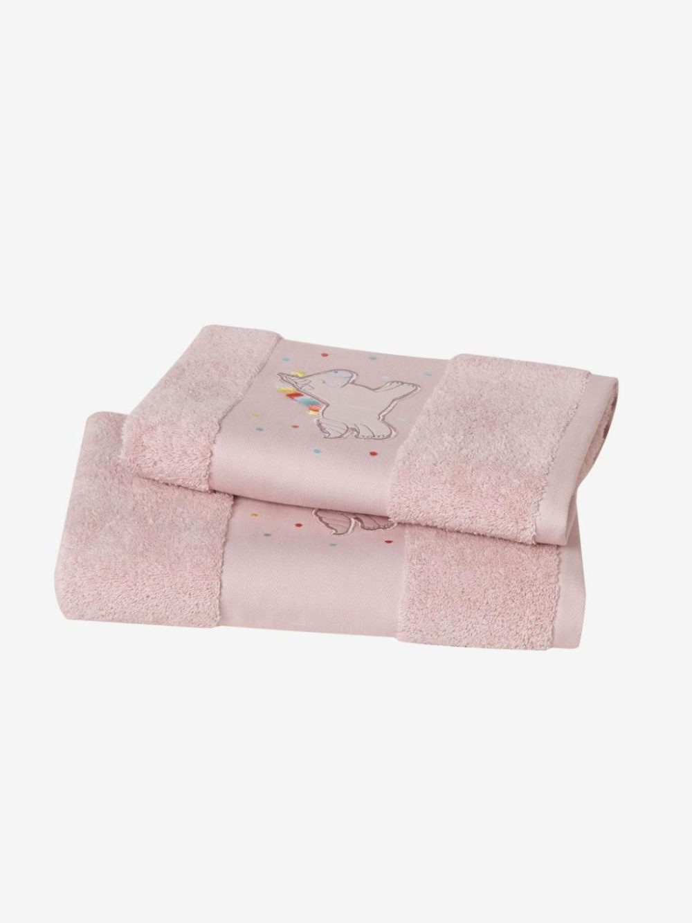 Unicorn Bath Towel Bath Towels Light Pink