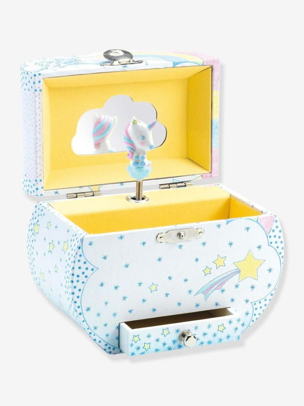 Unicorn Musical Box Bedding & Decor Printed Blue