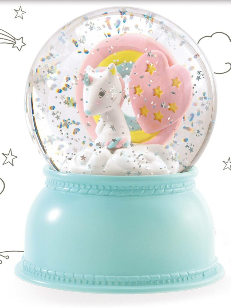 Unicorn Night Light Bedding & Decor Sky Blue