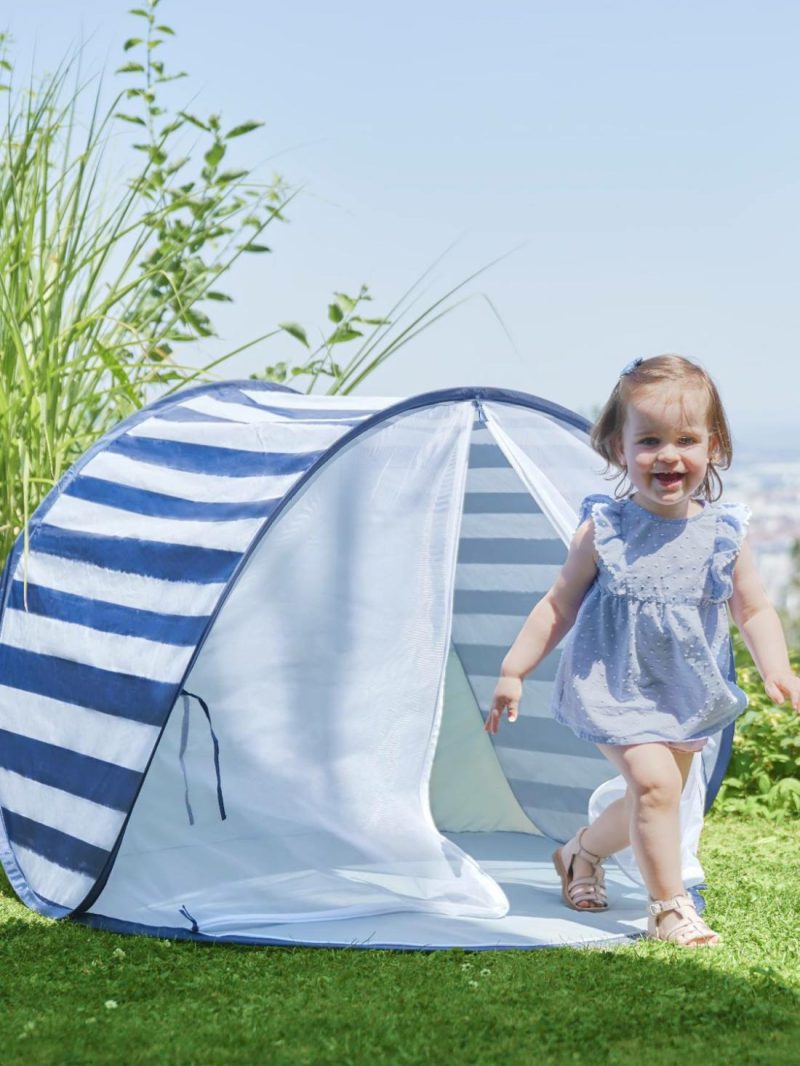 Uv-Protection50+ Tent With Mosquito Net Outdoor Toys Blue/Multi