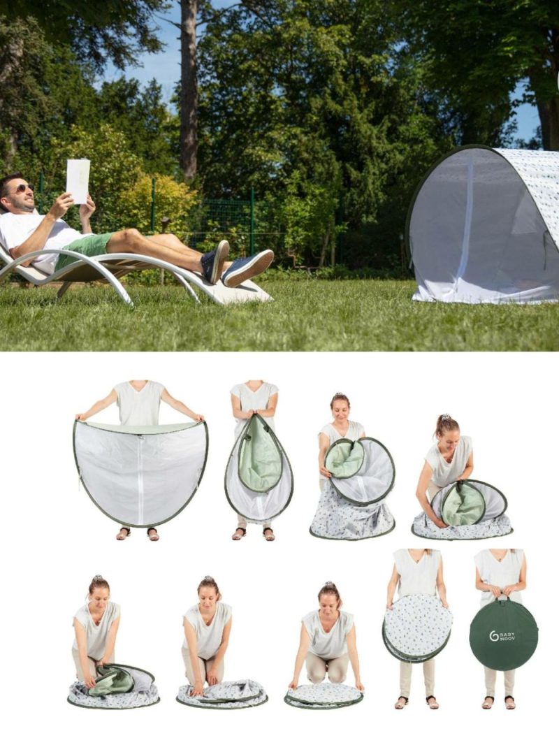 Uv-Protection50+ Tent With Mosquito Net Outdoor Toys Blue/Multi