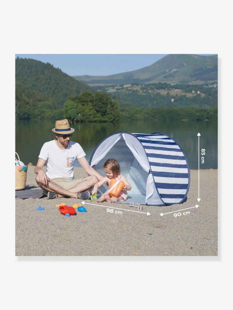 Uv-Protection50+ Tent With Mosquito Net Outdoor Toys Blue/Multi