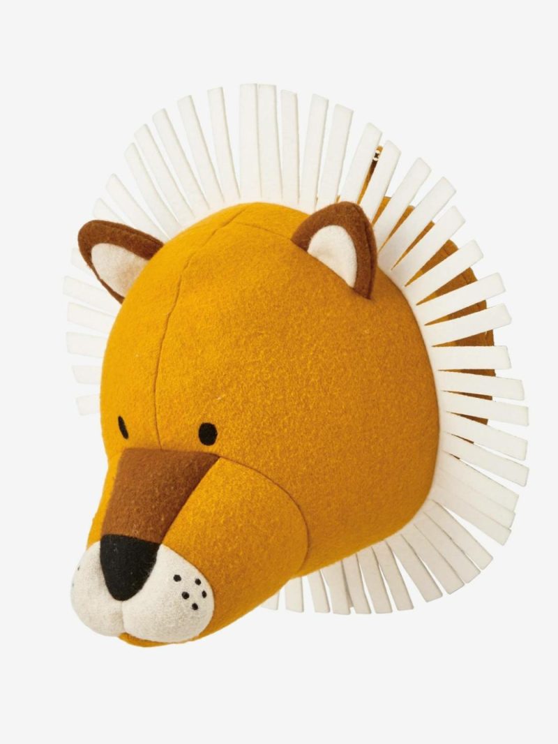 Wall Trophy, Lion Bedding & Decor Orange