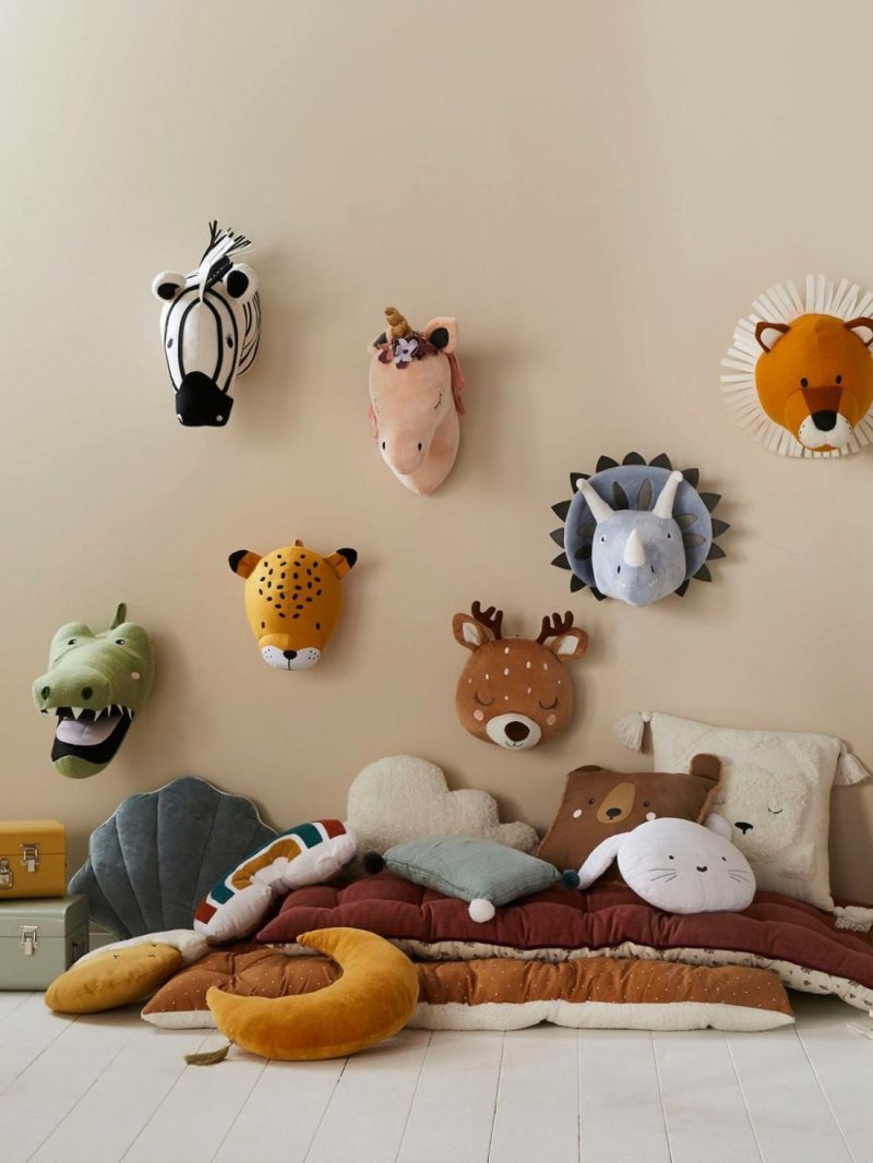 Wall Trophy, Lion Bedding & Decor Orange