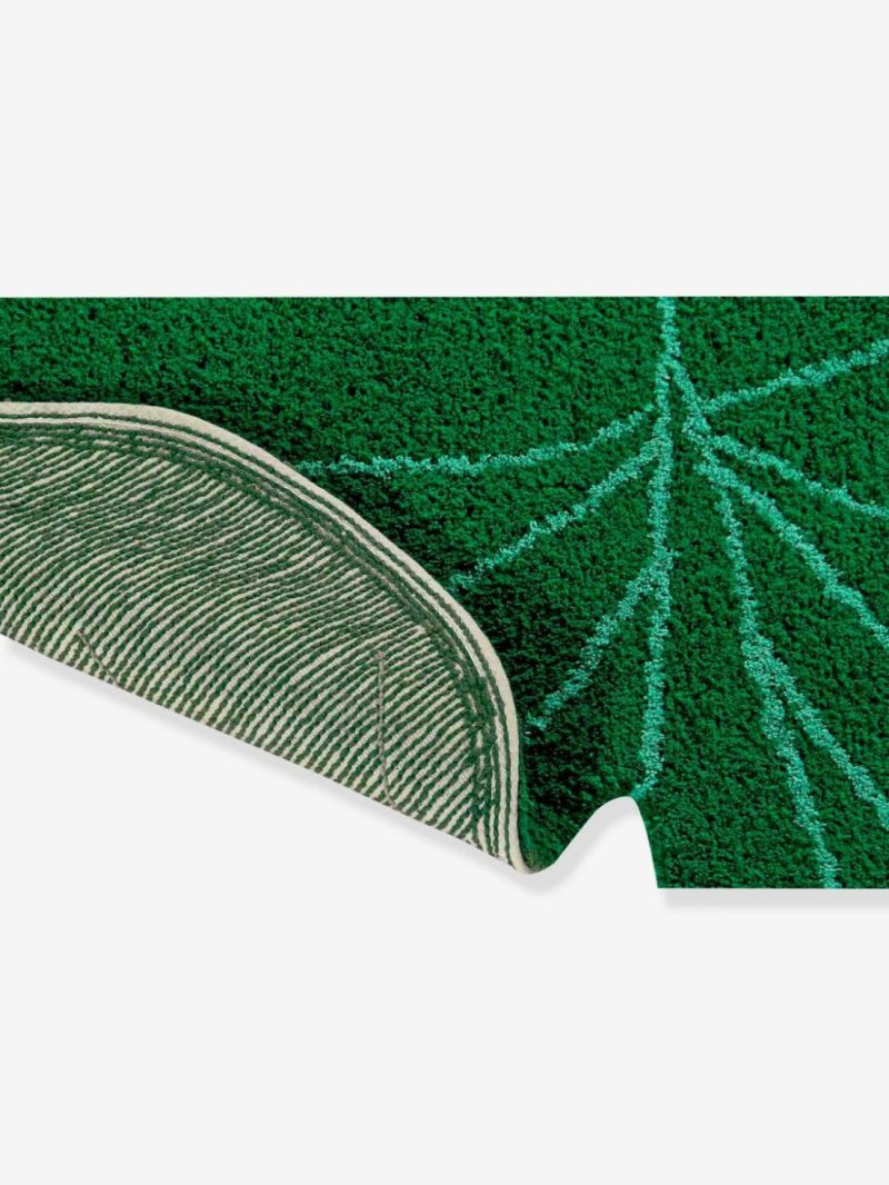 Washable Cotton Rug, Monstera Leaf By Lorena Canals Bedding & Decor Green