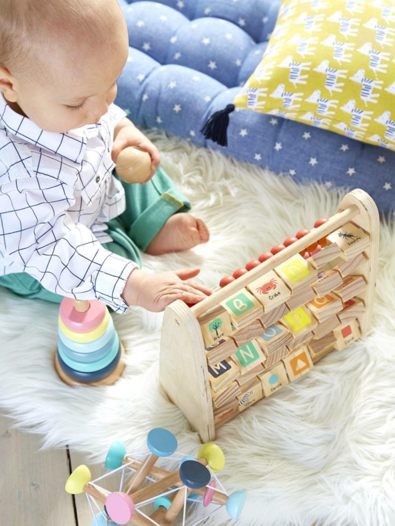 Wooden Abacus Baby & Pre-School Toys Wood/Multi