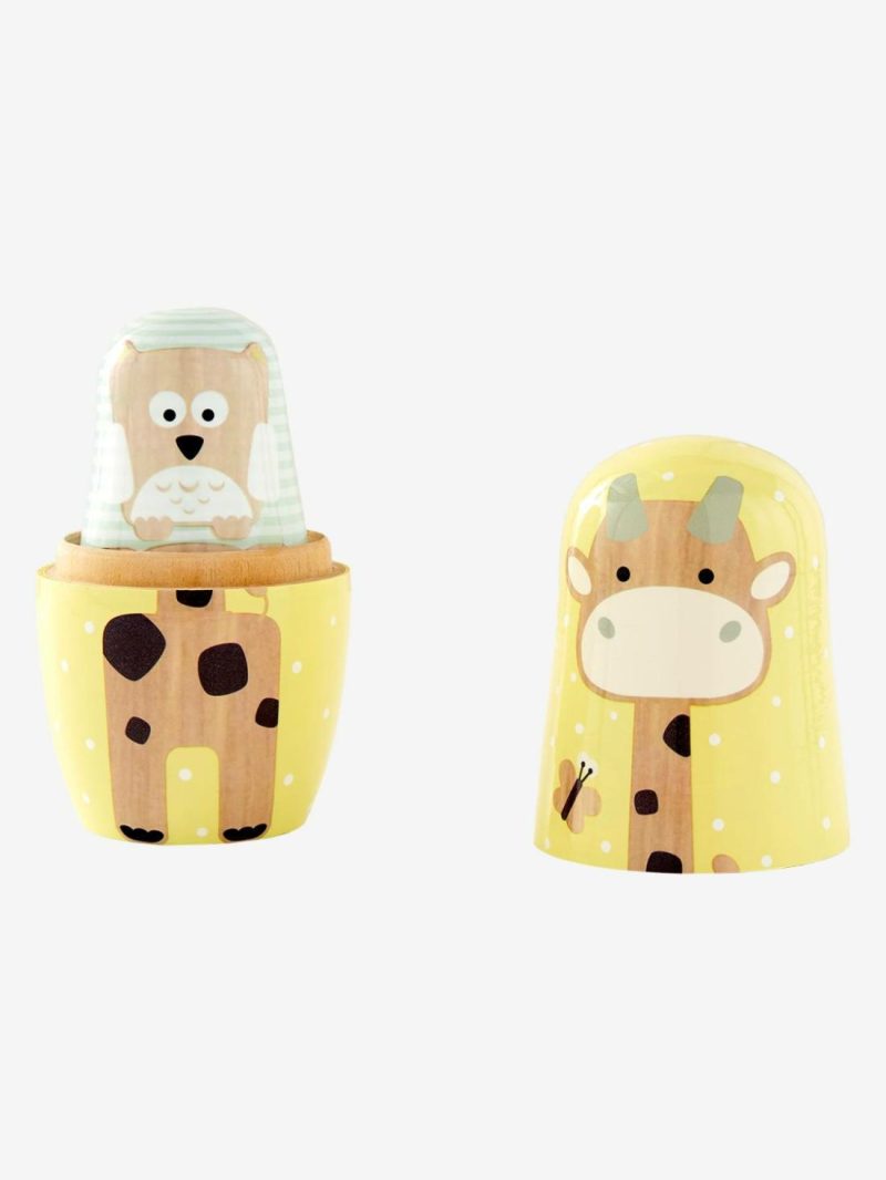 Wooden Animal Nesting Dolls Baby & Pre-School Toys Multi