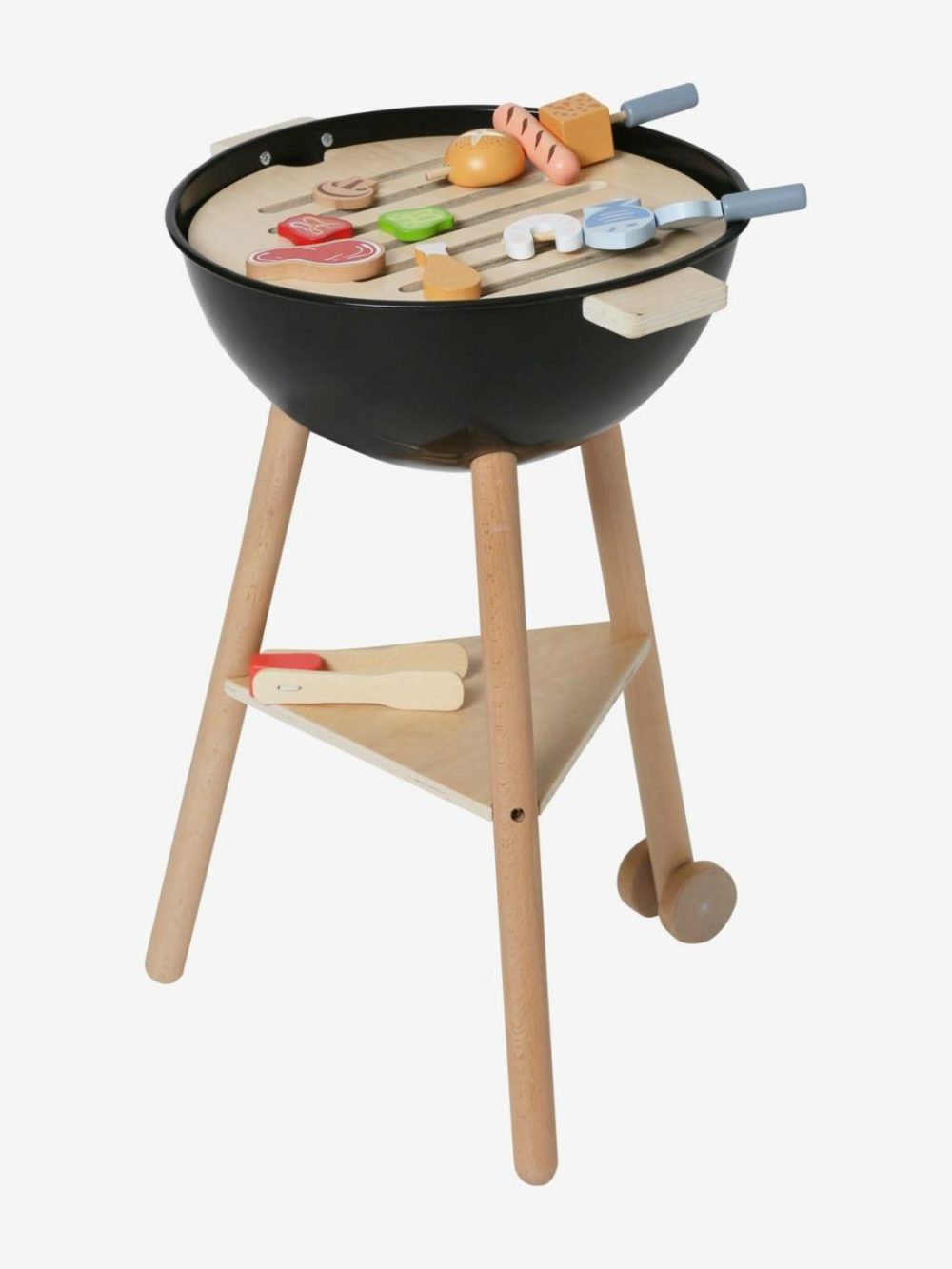 Wooden Barbecue Outdoor Toys Wood