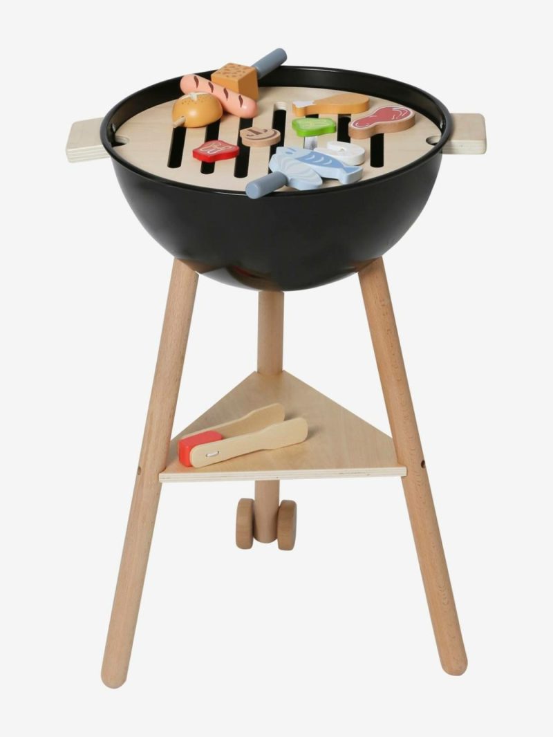 Wooden Barbecue Outdoor Toys Wood